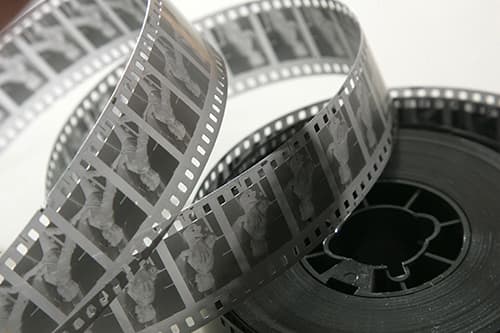 35mm film reel
