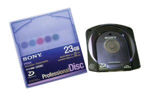 XDCAM disc and case